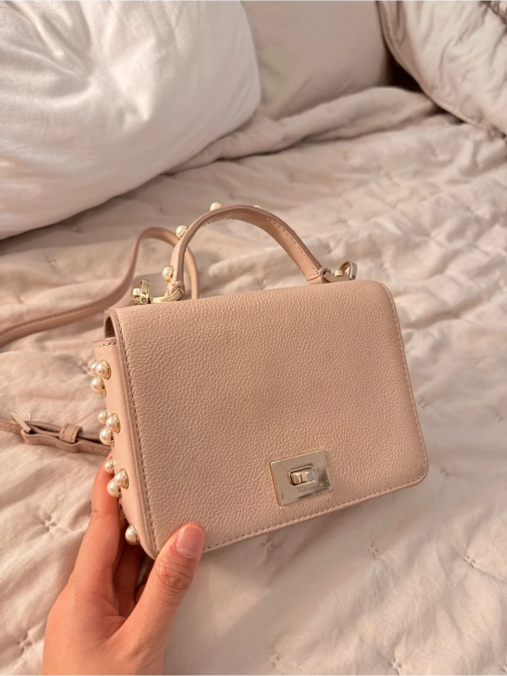 Kate spade serrano bag in light pink